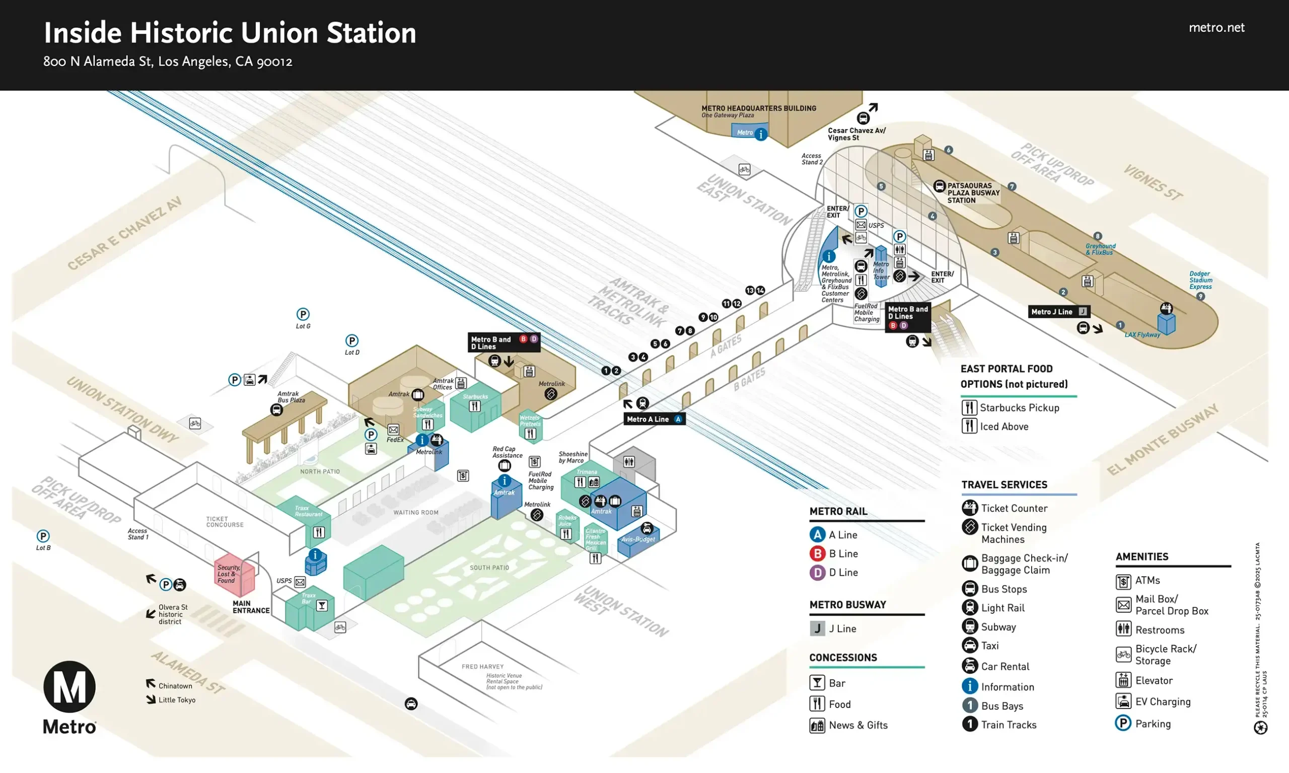 Union Station Map - 2025