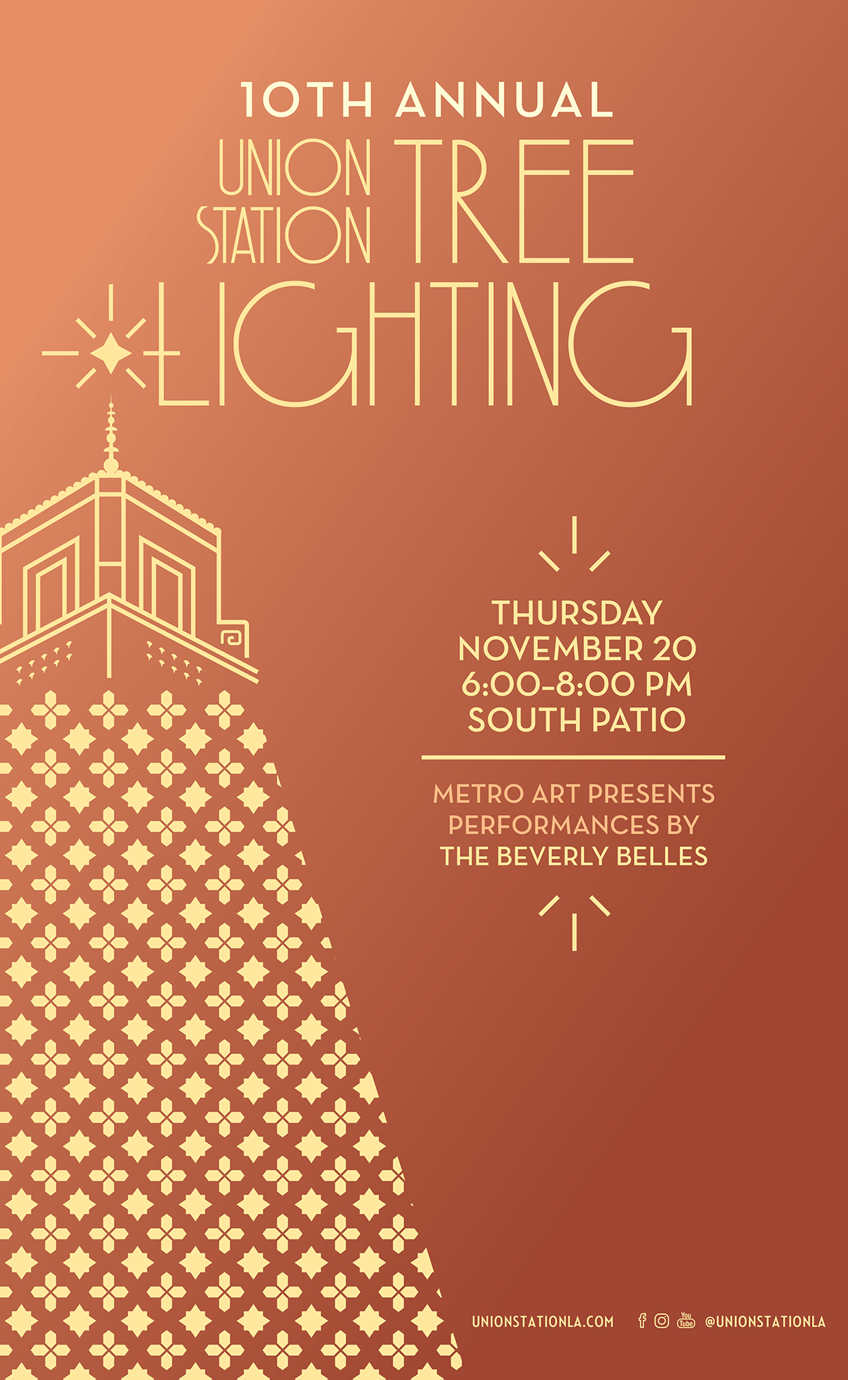 LAUS TreeLighting KeyArt LoRes Union Station Los Angeles