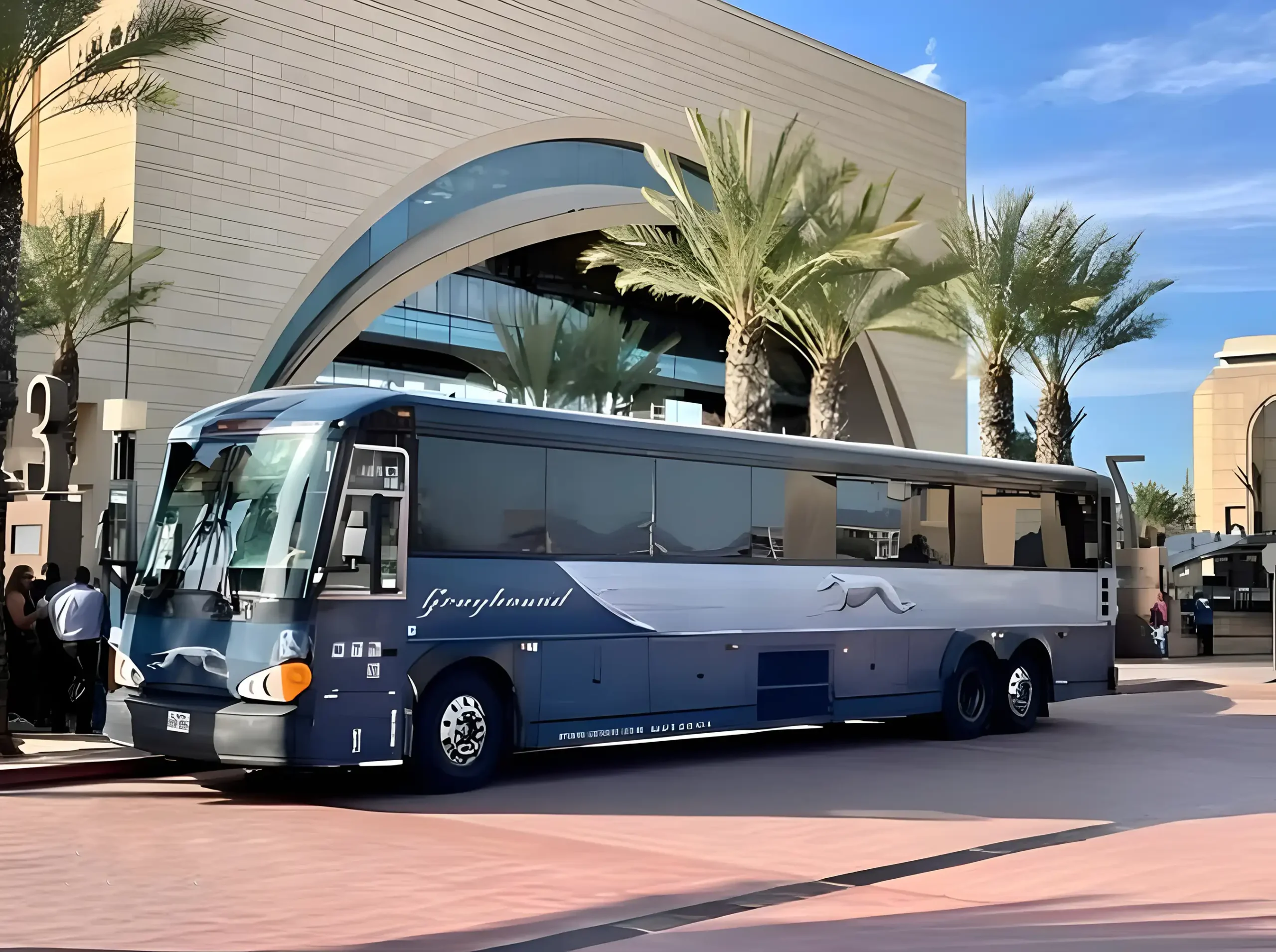 Greyhound Bus Union Station Union Station Los Angeles