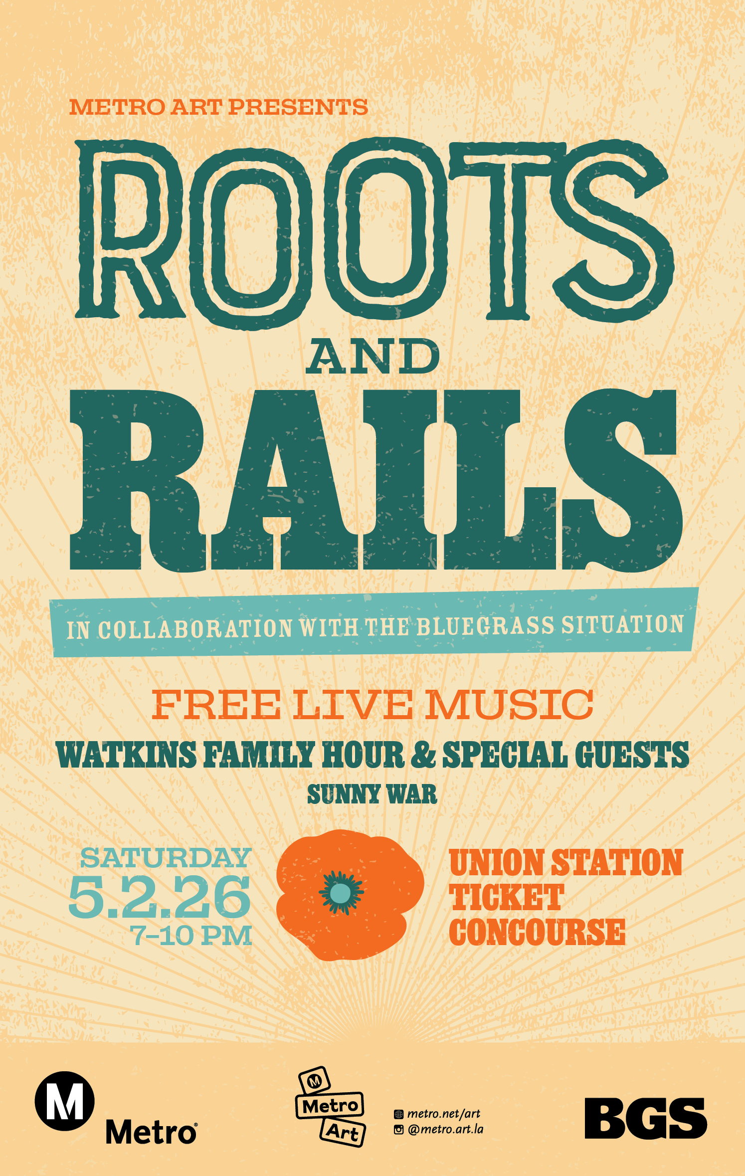 LAUS RootsRails KeyArt Union Station Los Angeles